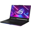 Laptop Asus ROG Strix SCAR 17 G733PZ, 17.3 inch QHD 240Hz, AMD Ryzen 9 7945HX, 16GB DDR5, 2TB SSD, GeForce RTX 4080 12GB, Off Black