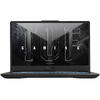 Laptop Asus TUF F17 FX706HF, 17.3 inch FHD 144Hz, Intel Core i5-11400H, 8GB DDR4, 512GB SSD, GeForce RTX 2050 4GB, Graphite Black