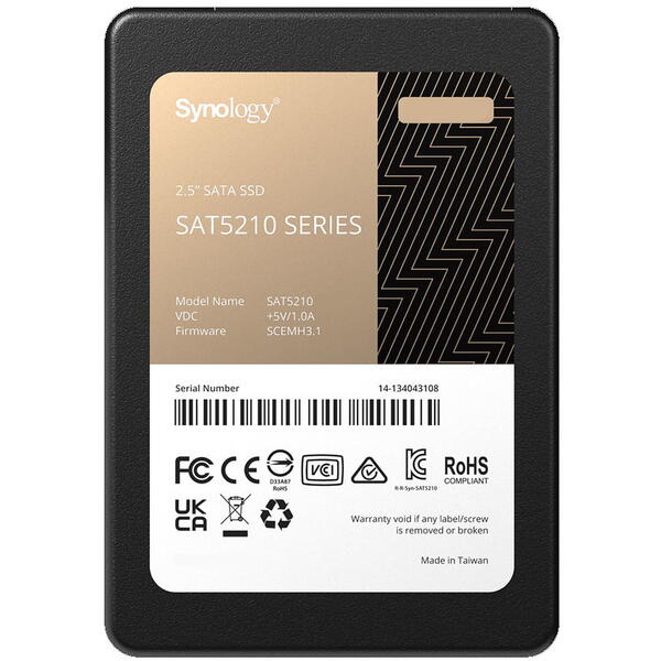 SSD Synology SAT5210 3.84TB SATA 3 2.5 inch