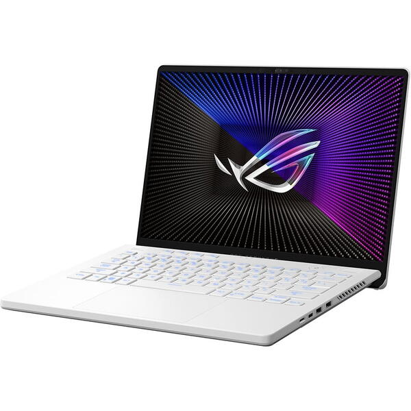Laptop Asus ROG Zephyrus G14 GA402XU, QHD+ 165Hz, AMD Ryzen 9 7940HS, 16GB DDR5, 1TB SSD, GeForce RTX 4050 6GB, Win 11 Home, Moonlight White AniMe Matrix version