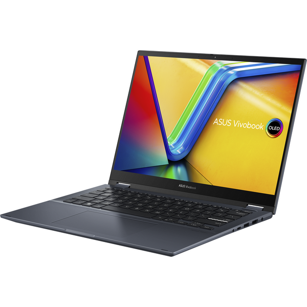 Laptop Asus Vivobook S 14 OLED S5404VA, 14.5 inch 2.8K 120Hz, Intel Core i9-13900H, 16GB DDR5, 1TB SSD, Intel Iris Xe, Win 11 Pro, Midnight Black