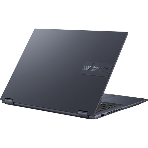 Laptop Asus Vivobook S 14 OLED S5404VA, 14.5 inch 2.8K 120Hz, Intel Core i9-13900H, 16GB DDR5, 1TB SSD, Intel Iris Xe, Win 11 Pro, Midnight Black