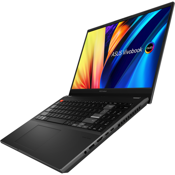 Laptop Asus Vivobook Pro 15X M6501RM, 15.6 inch FHD 144Hz, AMD Ryzen 7 6800H, 16GB DDR5, 512GB SSD, GeForce RTX 3060 6GB, Win 11 Pro, Black