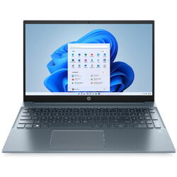 Pavilion 15-eg2021nq, 15.6 inch FHD IPS, Intel Core i7-1255U, 16GB DDR4, 512GB SSD, Intel Iris Xe, Free DOS, Fog Blue