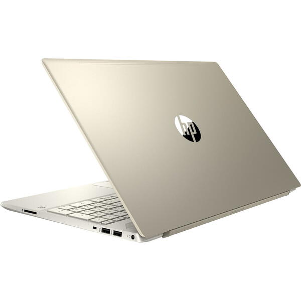 Laptop HP Pavilion 15-eg2025nq, 15.6 inch FHD IPS, Intel Core i5-1235U with IPU, 16GB DDR4, 512GB SSD, GeForce MX550 2GB, Free DOS, Warm Gold