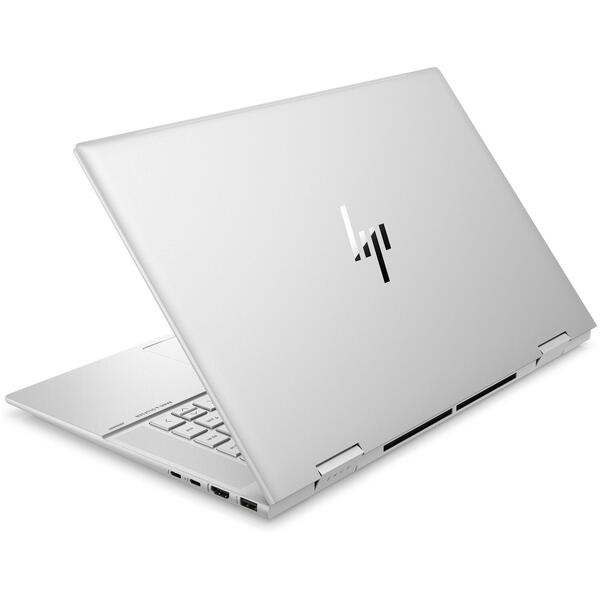 Laptop HP ENVY x360 2-in-1 15-ew0011nn, 15.6 inch FHD OLED Touch, Intel Core i7-1260P, 16GB DDR4, 1TB SSD, Intel Iris Xe, Win 11 Home, Silver