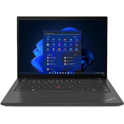 Laptop Lenovo ThinkPad T14 Gen 3, 14 inch WUXGA IPS, Intel Core i7-1260P, 32GB DDR4, 1TB SSD, GeForce MX550 2GB, Win 11 Pro, Thunder Black