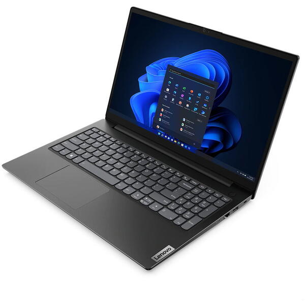 Laptop Lenovo V15 G4 IRU, 15.6 inch FHD IPS, Intel Core i7-1355U, 16GB DDR4, 1TB SSD, Intel Iris Xe, Business Black
