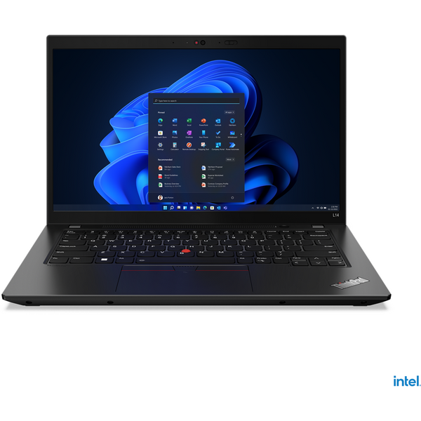 Laptop Lenovo ThinkPad L14 Gen 3, 14 inch FHD IPS, Intel Core i5-1235U with IPU, 8GB DDR4, 512GB SSD, Intel Iris Xe, Win 11 Pro, Thunder Black