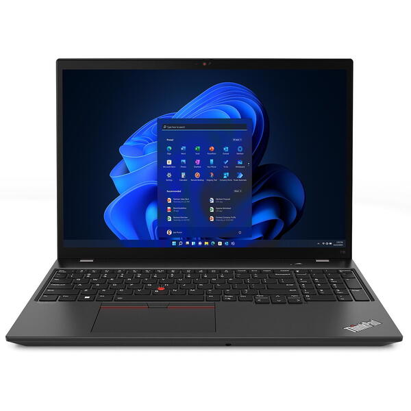 Laptop Lenovo ThinkPad T16 Gen 1, 16 inch WUXGA IPS, Intel Core i7-1260P, 16GB DDR4, 512GB SSD, Intel Iris Xe, Win 11 Pro, Thunder Black