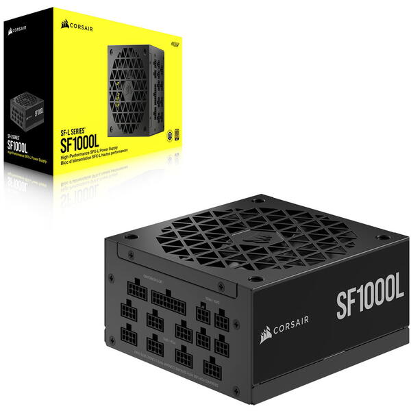 Sursa Corsair SF1000L, 80+ Gold, 1000W