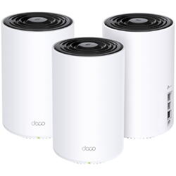 Mesh TP-LINK Deco X80 AX6000, 1 x 2.5 Gbps LAN/ WAN, 2 x Gigabit LAN/WAN Gigabit 3 pack