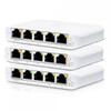 Switch Ubiquiti USW-Flex-Mini-3 Switch UniFi 5x RJ45 1000Mb/s 1x PoE In 3 bucati la pachet