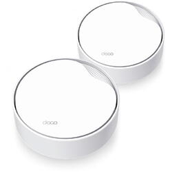 Router Wireless TP-LINK DECO X50 PoE Dual Band WiFi 6, 2pack