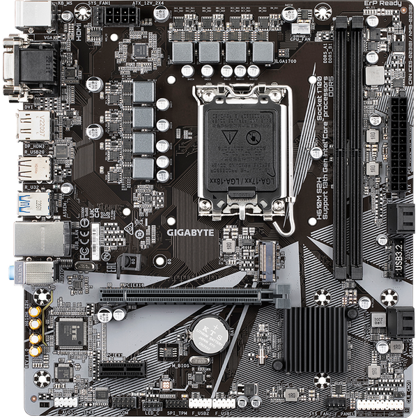 Placa de baza Gigabyte H610M S2H Socket 1700