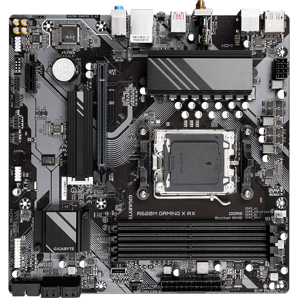 Placa de baza Gigabyte A620M GAMING X AX Socket AM5