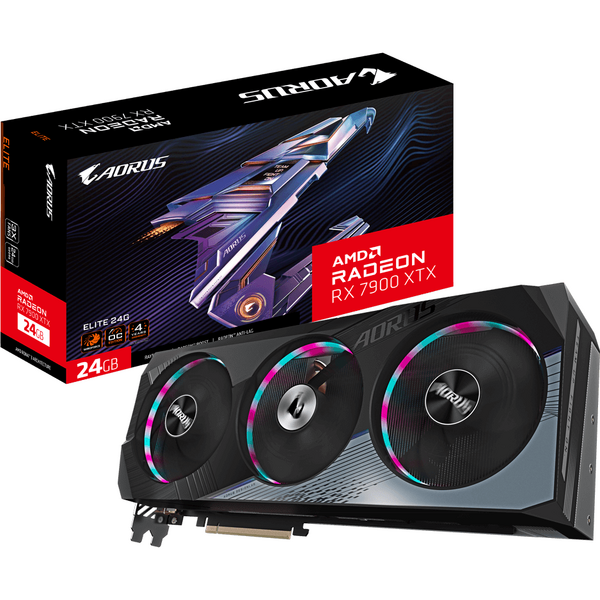 Placa video Gigabyte AORUS Radeon RX 7900 XTX ELITE 24GB GDDR6 384 bit