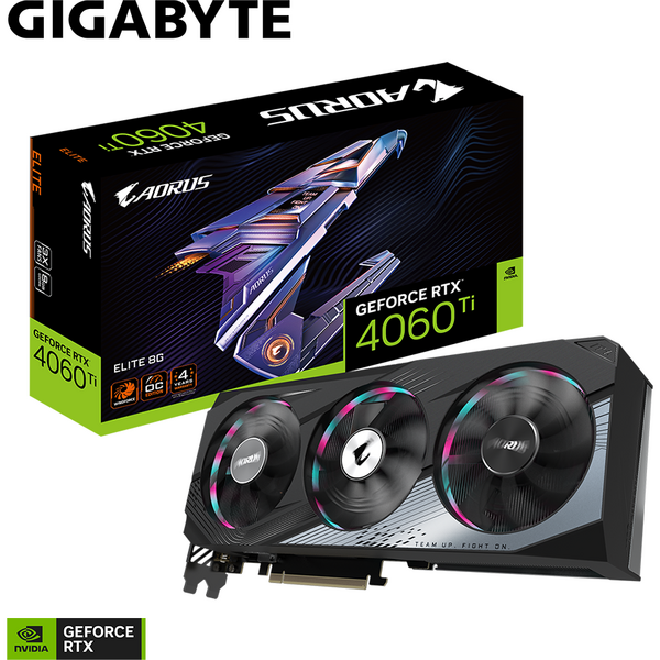 Placa video Gigabyte Aorus GeForce RTX 4060 Ti Elite 8GB GDDR6 DLSS 3.0 128 bit