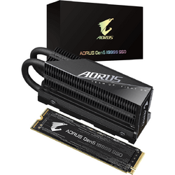 AORUS Gen5 2TB PCI Express 5.0 x4 M.2 2280, radiator inclus, Negru