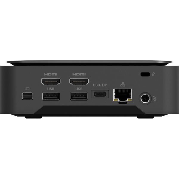 Mini PC Gigabyte Brix GB-BEi7-1260, Intel Core i7-1260P, Intel Iris Xe Graphics, Wi-Fi, BT, USB 4.0, No RAM, No HDD, Slim, Negru, Barebone