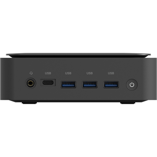 Mini PC Gigabyte Brix GB-BEi5-1240, Intel Core i5-1240P, Intel Iris Xe Graphics, Wi-Fi, BT, USB 4.0, No RAM, No HDD, Slim, Negru, Barebone