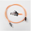 Patch Cord Nexans LANmark UTP Cat 6a Neecranat 2 metri LSZH Portocaliu