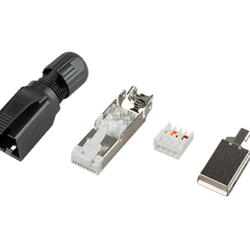 LANmark-6 Conector Cat 6a Ecranat Evo Snap-in Pt camere video si access point