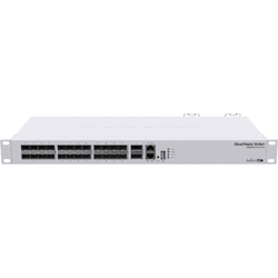 Switch MikroTik CRS326-24S+2Q+RM 24x SFP+ 2x QSFP 1x RJ45 100Mb/s