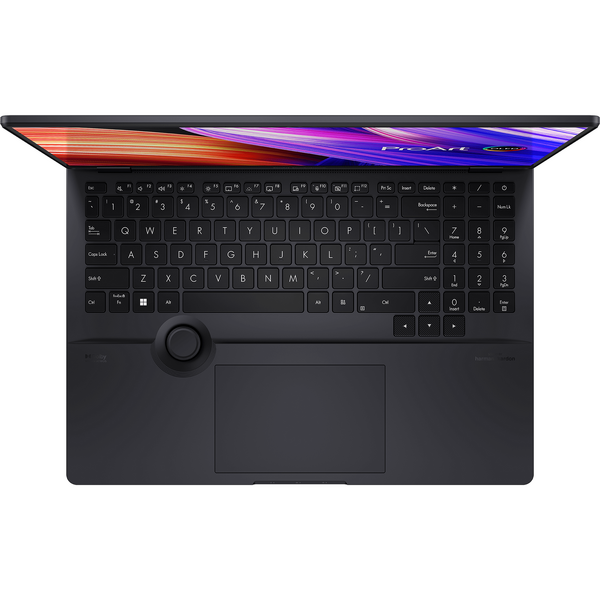 Laptop Asus ProArt Studiobook 16, 16 inch OLED H7604JI, 3.2K 120Hz Touch, Intel Core i9-13980HX, 64GB DDR5, 2TB SSD, GeForce RTX 4070 8GB, Win 11 Pro, Mineral Black