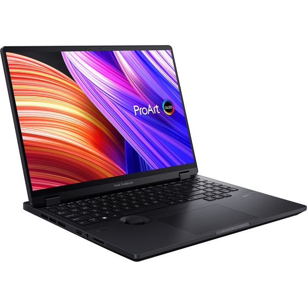 Laptop Asus ProArt Studiobook 16, 16 inch OLED H7604JI, 3.2K 120Hz Touch, Intel Core i9-13980HX, 64GB DDR5, 2TB SSD, GeForce RTX 4070 8GB, Win 11 Pro, Mineral Black