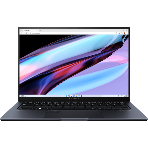 Laptop Asus Zenbook Pro 14, 14.5 inch OLED UX6404VI, 2.8K 120Hz Touch, Intel Core i9-13900H, 48GB DDR5, 2TB SSD, GeForce RTX 4070 8GB, Win 11 Pro, Tech Black