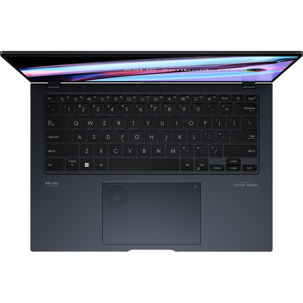 Laptop Asus Zenbook Pro 14 OLED UX6404VI, 14.5 inch 2.8K 120Hz Touch, Intel Core i9-13900H, 16GB DDR5, 1TB SSD, GeForce RTX 4070 8GB, Win 11 Pro, Tech Black