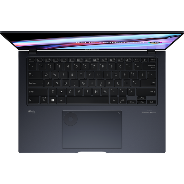 Laptop Asus Zenbook Pro 14, 14.5 inch OLED UX6404VI, 2.8K 120Hz Touch, Intel Core i9-13900H, 48GB DDR5, 2TB SSD, GeForce RTX 4070 8GB, Win 11 Pro, Tech Black