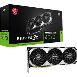 GeForce RTX 4070 VENTUS 3X OC 12GB GDDR6X 192 bit DLSS 3.0