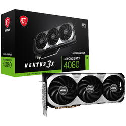 GeForce RTX 4080 VENTUS 3X OC 16GB GDDR6X 256 bit DLSS 3.0