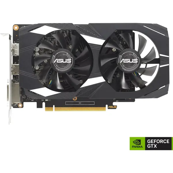 Placa video ASUS Dual GeForce GTX 1650 V2 OC Edition 4GB GDDR6 V2