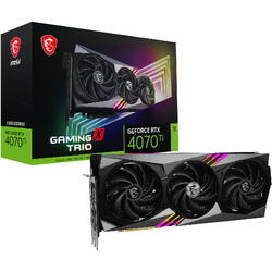 GeForce RTX 4070 GAMING X TRIO 12GB GDDR6X 192 bit DLSS 3.0