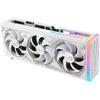 Placa video Asus GeForce RTX 4090 ROG STRIX White O24G 24GB GDDR6X 384 bit DLSS 3.0