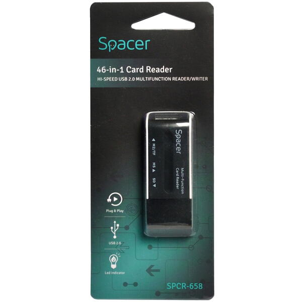 Card Reader Spacer USB 2.0, SD, microSD, XS, SM