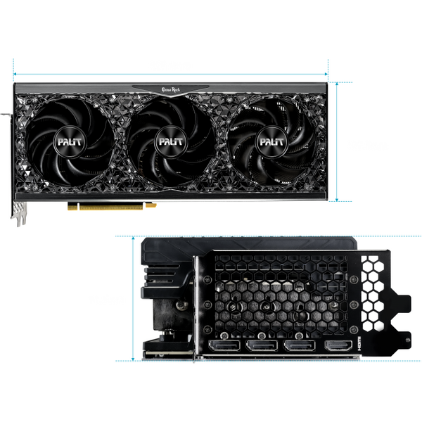 Placa video Palit GeForce RTX 4090 GameRock 24GB GDDR6X 384 bit DLSS 3.0