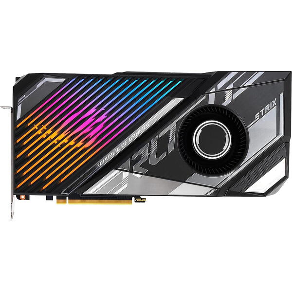 Placa video Asus GeForce RTX 4090 ROG STRIX LC OC Edition 24GB GDDR6X 384 bit DLSS 3.0