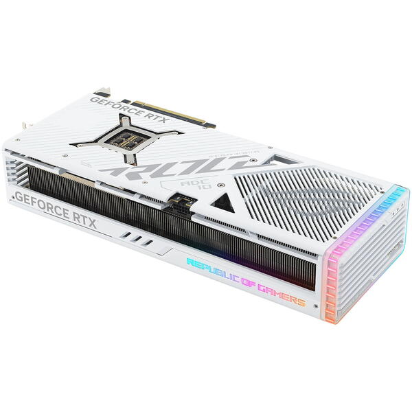 Placa video Asus GeForce RTX 4080 ROG Strix O16G 16GB GDDR6X 256 bit DLSS 3.0 White