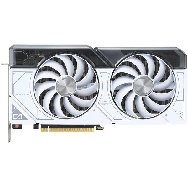 Placa video Asus GeForce RTX 4070 DUAL OC 12GB GDDR6X 192 bit DLSS 3.0 White