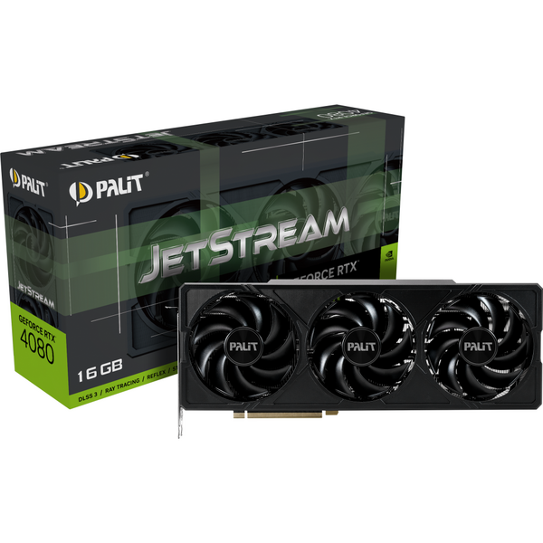 Placa video Palit GeForce RTX 4080 JetStream 16GB GDDR6X 256 Bit DLSS 3.0