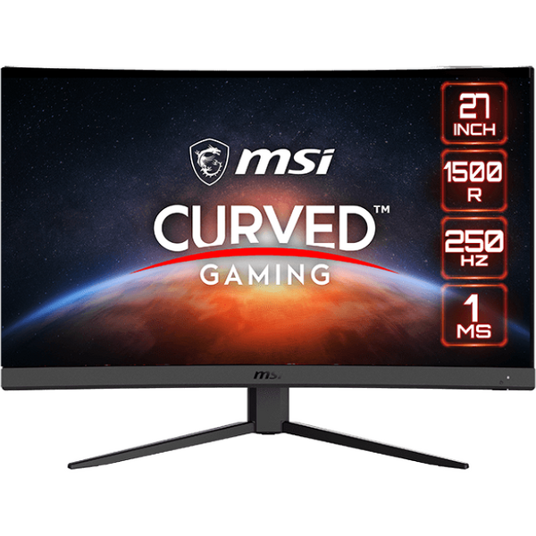 Monitor Gaming MSI G27C4X 27 inch VA FHD Curbat 250Hz 1ms Negru