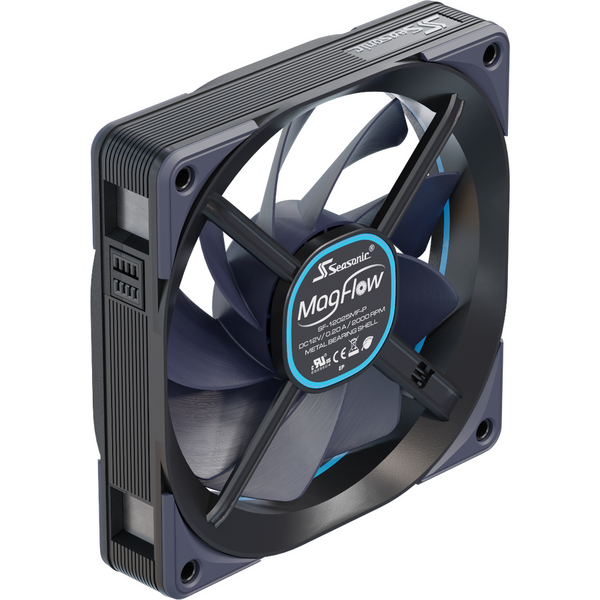 Ventilator PC Seasonic MagFlow PWM 120mm, 3-Pack