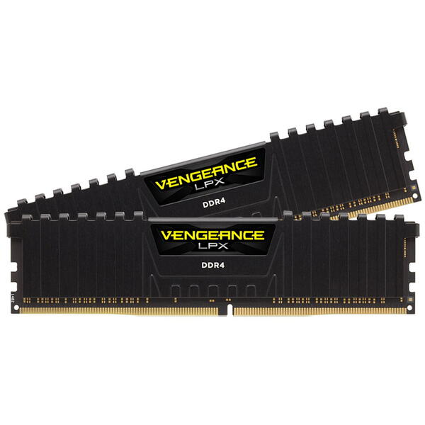 Memorie Corsair Vengeance LPX Black 32GB DDR4 4000MHz CL19 Kit Dual Channel