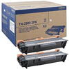 Brother TN3380 Black Dual Pack