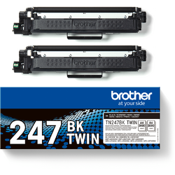 Brother TN247 Black Twin Pack