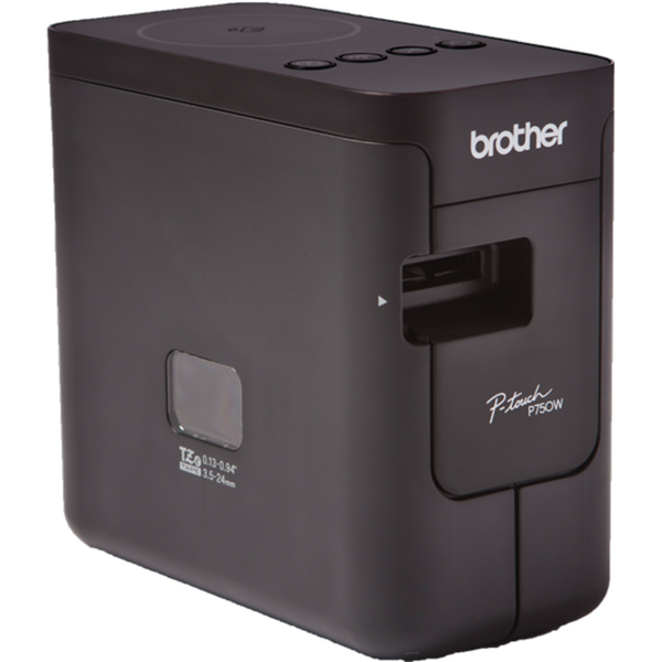 Imprimanta etichetare Brother PT-P750W, Termica, Monocrom, Banda 24 mm